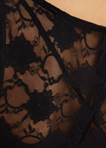 Чорна святковий сукня Bershka з абстрактним візерунком