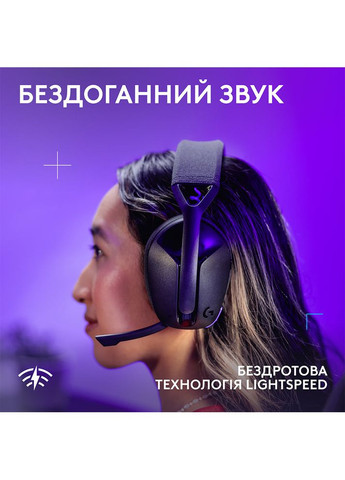 Гарнітура G321 LIGHTSPEED Black (981-001563) Logitech (372985090)