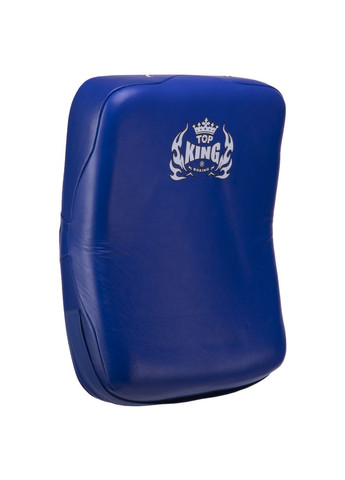 Маківара Вигнута (1шт) KING Curved Shape (PU, підтримка для рук, р-р 50x43x10см, синій) (TKKSH-01-SL_Синій) Top King Boxing (361436278)