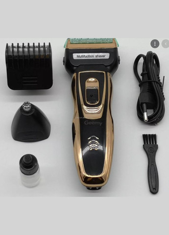 Универсальная мужская электробритва триммер GM-595 3 в1 для бороды сеточная аккумуляторная для мужчин Gemei (297331261)