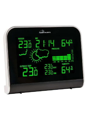 Метеостанція Mobile Alerts MA10920 IT Black/Silver (MA10920) Technoline (390183604)