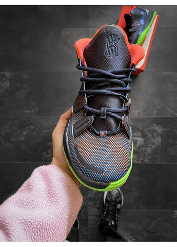 КРОССОВКИ ЖЕНСКИЕ NIKE KYRIE 7 ANIME НАЙК КАЙРИ No Brand чёрные демисезоны (368867356)