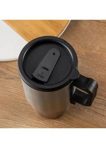 Автомобильная термокружка с подогревом Electric Mug, электрическая кружка для авто, 350 мл (2104619115) No Brand (378783508)