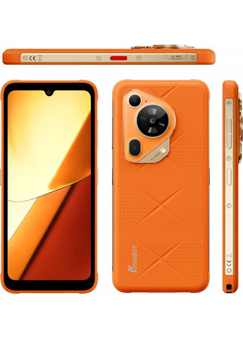 Смартфон F112 Pro 8/256Gb Flame Orange Global version Fossibot (360403200)