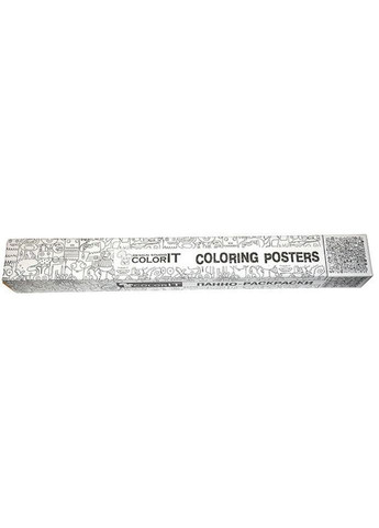 Шпалери-розмальовки Місто LOL 60*100 см C-100037 Kolorit (336212423)