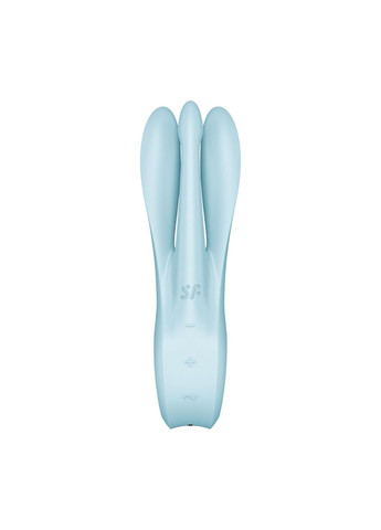 Кліторальний вібратор Threesome 1 Light Blue з трьома гнучкими пальчиками Satisfyer (333332614)