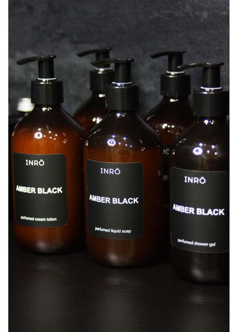 Жидкое мыло парфюмированное Amber Black 500 мл INRO (288050034)