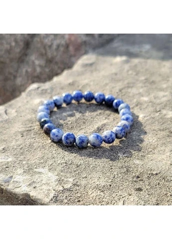 Браслет из натурального камня Blue Spot stone No Brand (386504199)