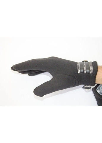 Трикотажні чоловічі чорні рукавички 522 S BR-S (362893396)