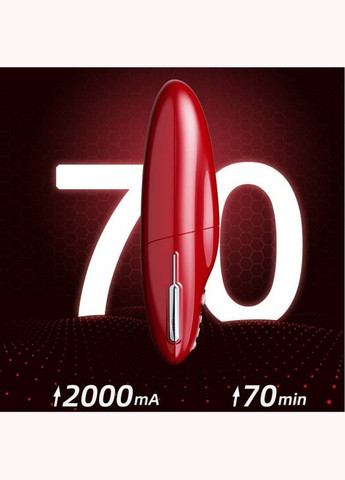 Вибратор трансформер с вращением, фрикциями и подогревом No.9, красный Qingnan (297398536)