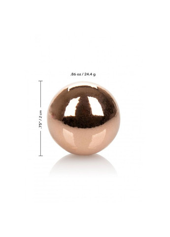 Вагинальные шарики CalExotics Climax Weighted Kegel Balls Nickel-Free - Rose Gold California Exotic (306441473)