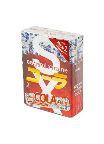 Xtreme Cola flavor 3 шт - CherryLove Sagami (293149708)