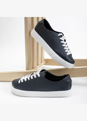 Жіночі кросівки LUX, шкіряні, сині Kindzer 1202 сині демісезони (327878668)