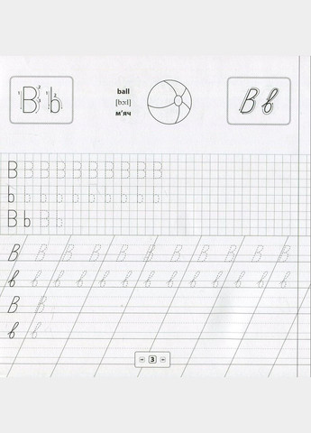 Пам’ятка для початкової школи. Англійська мова. Алфавіт та прописи. 1-2 класи УЛА (316123795)