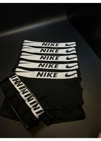 Набір 5 шт чорних боксерів | Труси чоловічі | Боксери чоловічі No Brand (360978507)