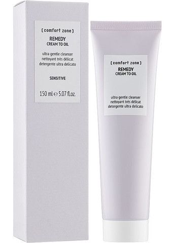 Заспокійливий очищувальний засіб для обличчя Remedy Cream to Oil 150ml (549883-29461) Comfort Zone (368653647)