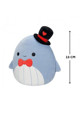 Мягкая игрушка – Синий кит Самир (13 cm) Squishmallows (290706204)