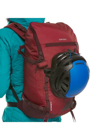 Альпіністський Рюкзак Alpinism 22л 53 x 27 x 18 см Бордовий Сумісні з Питною Системою SIMOND (342966865)