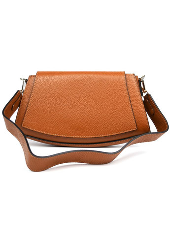 Жіноча шкіряна сумка на плече (Італія) fz209845 коньячна Firenze (316702208)