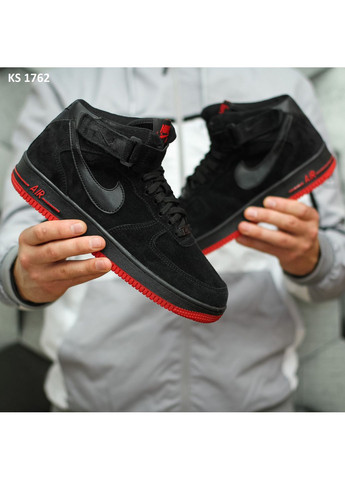 Комбіновані Осінні кросівки чоловічі nike air force 1 07 high найк аір форс 1 преміум No Brand