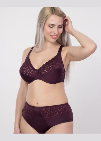 Сливовий бюстгальтер на кісточках з м'якою чашкою Elita з кісточками