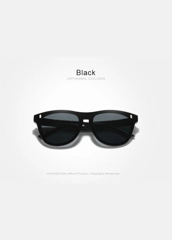 Женские поляризационные солнцезащитные очки N756 Black KINGSEVEN (302801335)