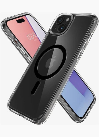 Чехол-накладка Ultra Hybrid MagFit для Apple iPhone 15 Black (ACS06803) Spigen (341486583)
