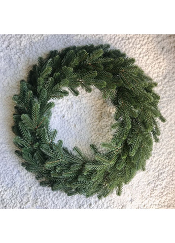 Венки хвойные рождественские SGH Traditional литые d-40 см зелёные (упаковка 10 шт.) HVOYA (366963813)