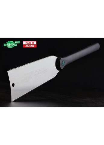 Пила ручная по дереву 210 мм (Япония) Shark Saw Pro Ryoba двухсторонняя тонкая 22/9 TPI Takagi (392157874)
