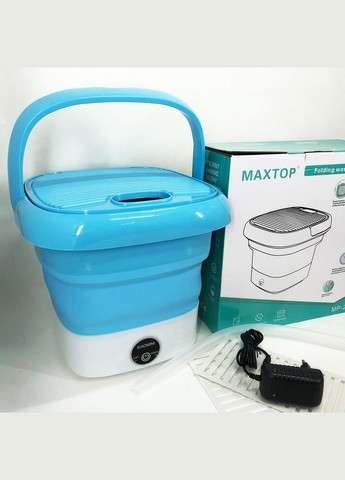 Стиральная машина silicon washing machine, Портативная стиральная машина. Цвет: голубой Maxtop (372908472)