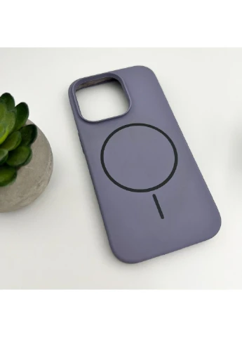 Чехол для смартфона Silicone Case Magnetic для Apple iPhone 15 Pro Max 50, Lavender Grey Cosmic (382360070)
