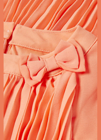 Оранжевое плиссированное платье C&A (292728308)
