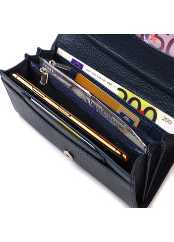 Жіночий стильний гаманець із зручним функціоналом шкіряний 21725 Canpellini (331911233)