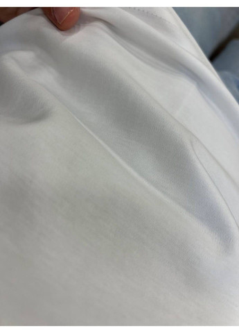 Футболка женская A-N 26048 базовая средняя длина классическая вышивка омега No Brand - (331328995)