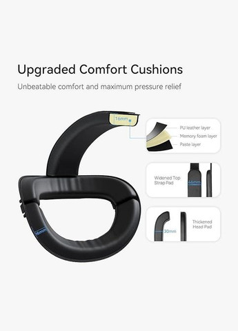 Ремень для головы Design для Quest 2 - улучшенная поддержка и комфорт Kiwi (300657674)