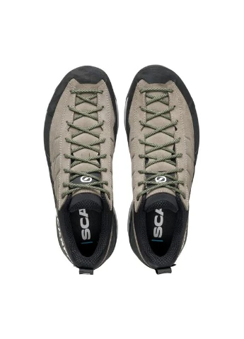 Комбіновані кросівки mescalito gtx сірий-зелений всесезон Scarpa