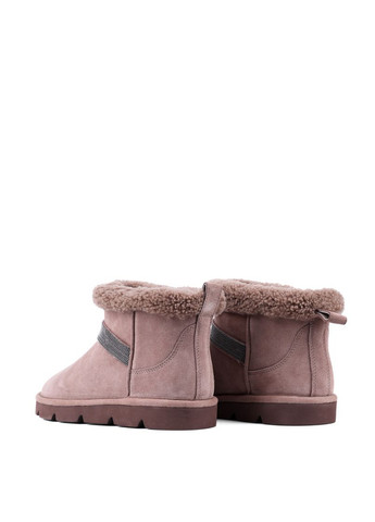 Женские Угги ATTU-23 Бежевый Велюр Attizzare (368527939)