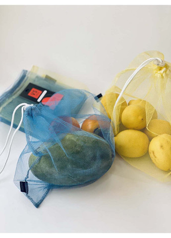 Мішки із сітки для продуктів 3 шт VS Thermal Eco Bag (296923043)