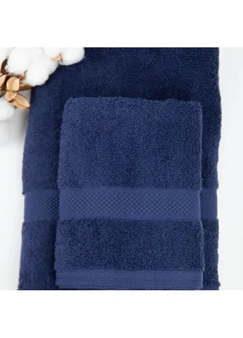 Рушник для обличчя Honey Dark Blue Р-04136-27844 50х90 см темно-синій ТЕП комбінований