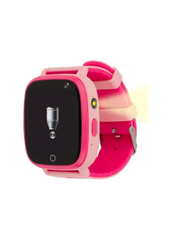 Дитячий смарт-годинник GO001 1.44" IP67, крокомір, моніторинг сну, 400мА·год, Pink Amigo (342061977)