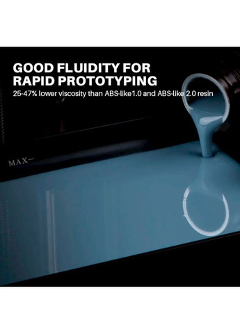 Фотополімерна смола ABS-like 3.0 2 кг Grey (50.103.0144) Elegoo (361854410)