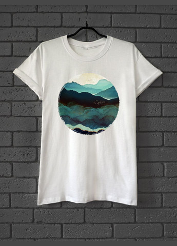 Футболка YOUstyle Indigo_Mountains 0573 Gildan (279541109)