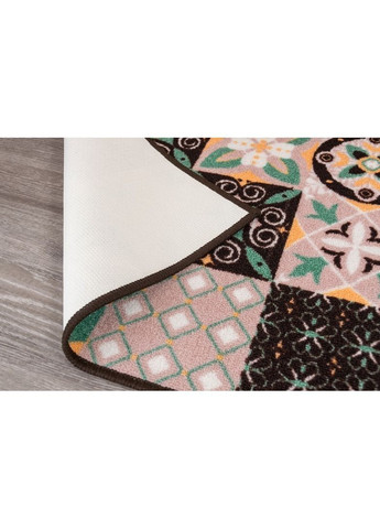 Набір килимків у ванну кімнату та туалет Taba 321-2 50х80 та 57х60 см коричневий No Brand (364969198)