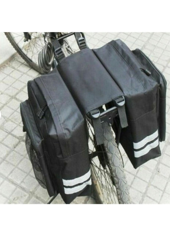 Велосипедна сумка на багажник, велоштани 25L 30х27х26 см No Brand (289463552)