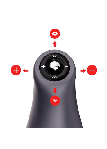 Мастурбатор AIRTURN 3, 6 режимів вібрації, 4 режими всмоктування, джойстик Otouch (303906889)