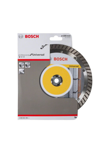 Алмазный диск PF Universal (180х22.23 мм) круг отрезной турбо по бетону (21670) Bosch (267819171)