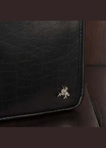 Чорна шкіряна сумка-чехол панч Alex S45 Blk Visconti (303830984)