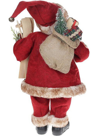 Мягкая игрушка "Санта с мешком и фонарем" 41 см Bona (289458725)