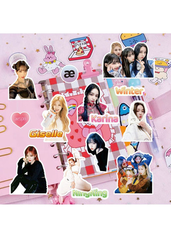 Набор стикеров Aespa (62 шт) No Brand (349457521)