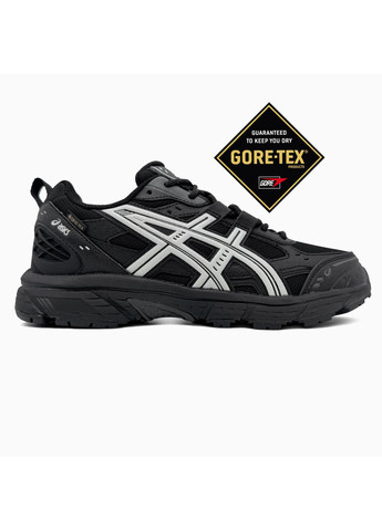 Чорні Осінні кросівки чоловічі asics gel-nunobiki black / white gore-tex асікс гель No Brand
